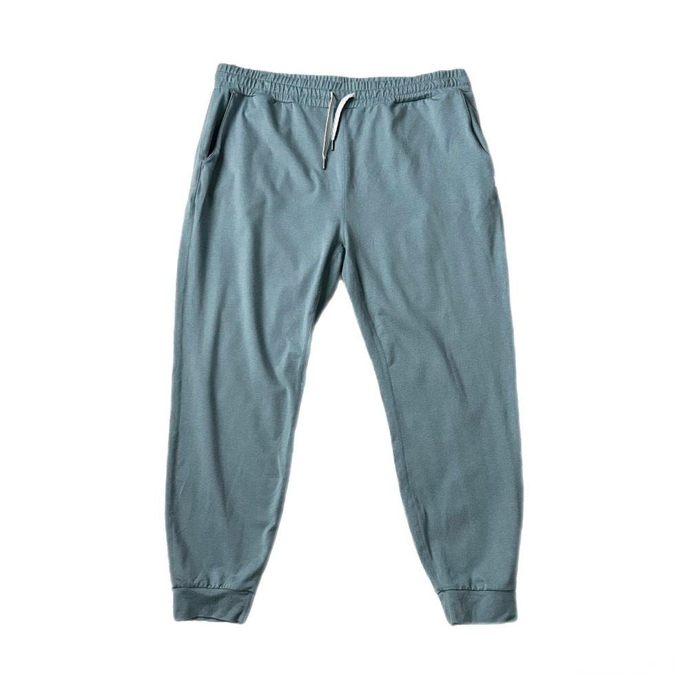 Vuori Women's Performance Jogger DreamKnit Light Blue Heather Size XL